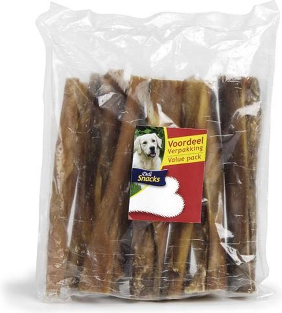 Beeztees Runderkophuid – Hondensnack – Voordeel – 20 cm – 10ST