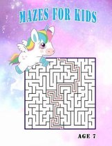 Mazes for Kids Age 7