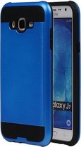 Blauw BestCases Tough Armor TPU back cover hoesje voor Samsung Galaxy J7 2015