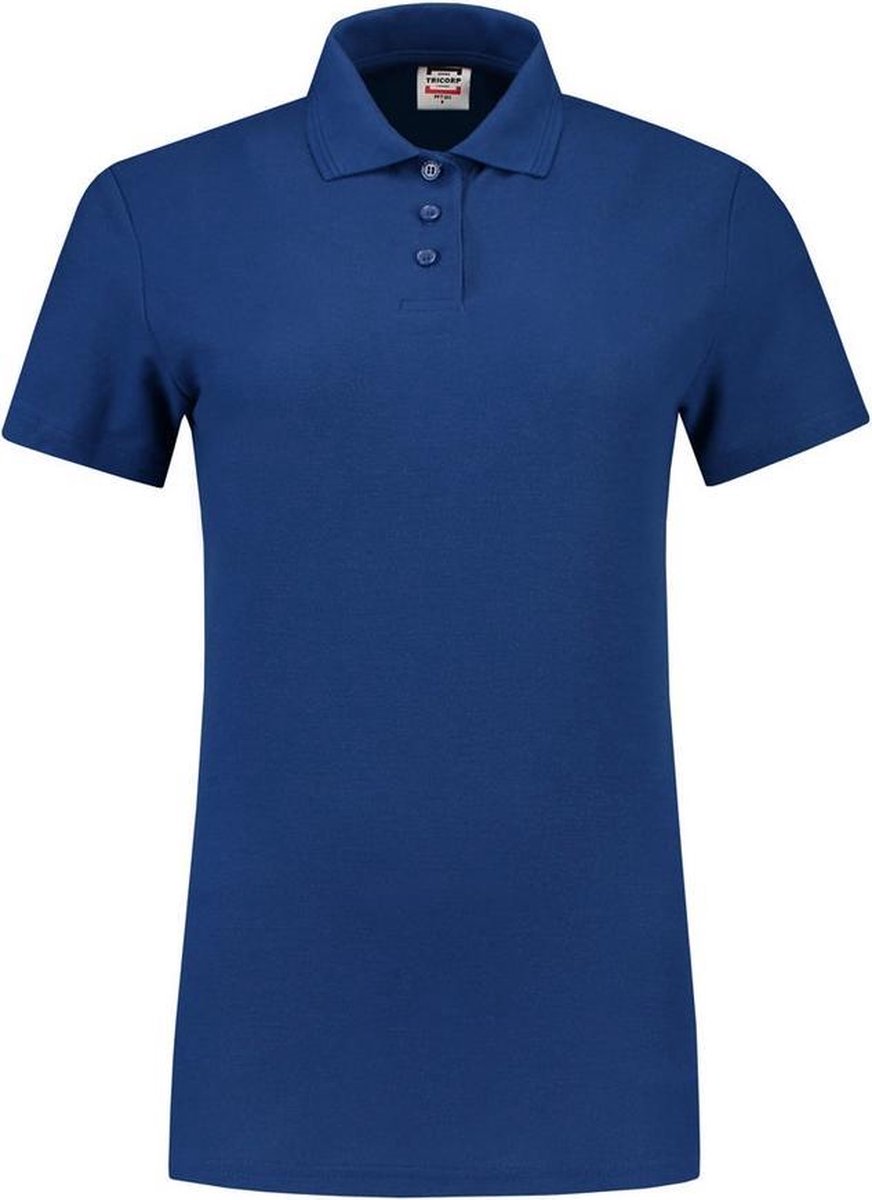 Tricorp Poloshirt Dames 201010 Koningsblauw - Maat 3XL
