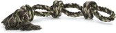 Beeztees Camouflage - Flostouw - 3 Knopen - Groen - 600 gram