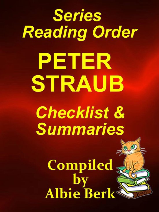 Peter Straub Series Reading Order with Checklist & Summaries (ebook