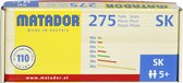 Matador Staafjes diverse maten 270 stuks