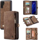 CASEME Huawei P30 Pro Vintage Portemonnee Hoesje - Bruin