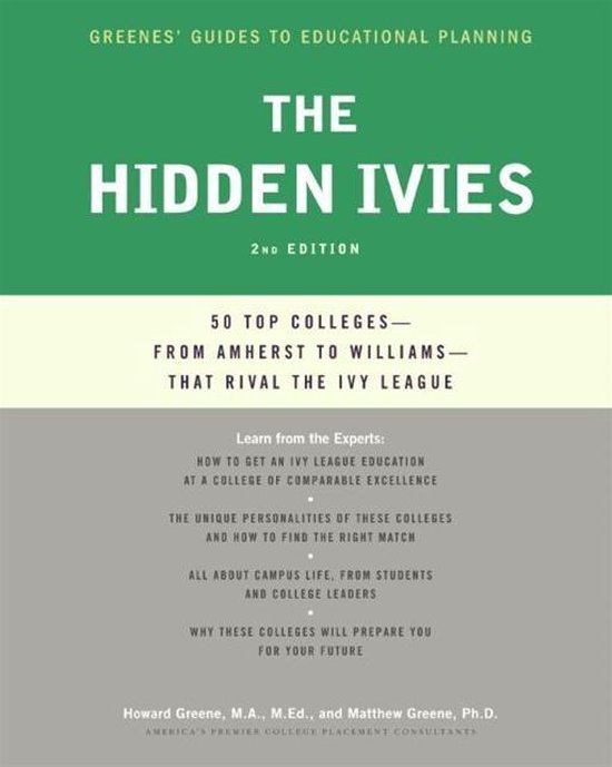 Greene's Guides - The Hidden Ivies - cover