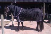 Tapis LuBa Horse - Couverture de pluie - Combo Cou amovible - Frison Horse - Extreme Turnout outdoor - Noir - 205 cm