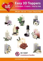 Easy 3D Topper Condoleance Kaarsen - HC10307