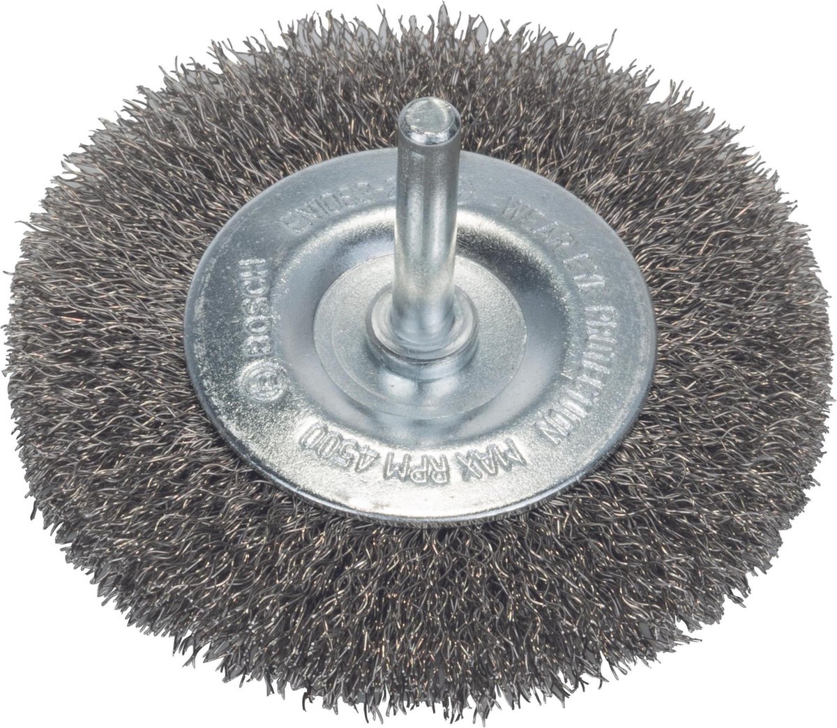 Bosch 6mm schijfborstel 80 gegolfd 0.2 inox afbeelding