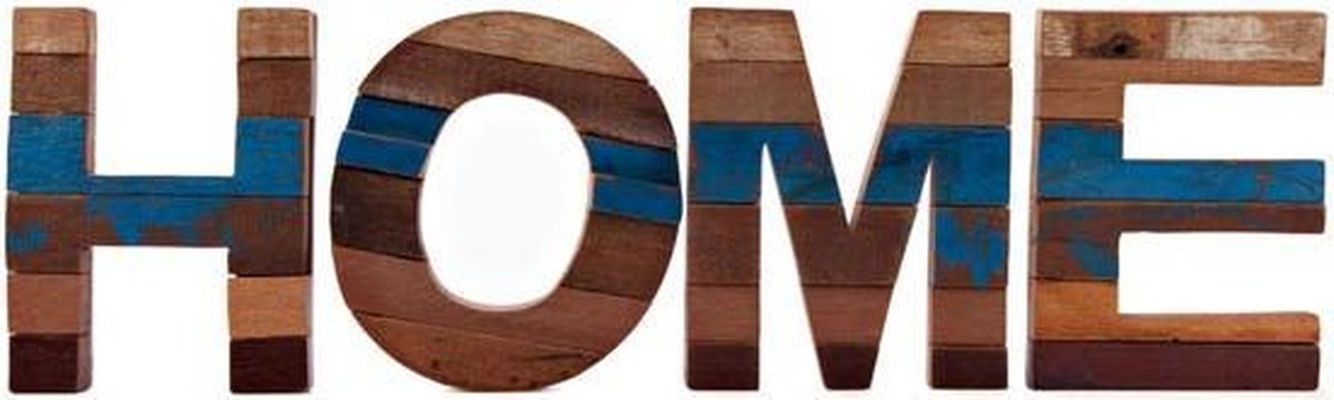 Sarana Wall Deco Recycle Wood Home