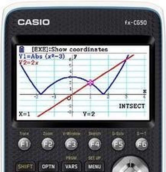 Casio fx-CG50 - Grafische rekenmachine - LCD kleurenscherm - Voorzien van  Nederlandse... | bol.com