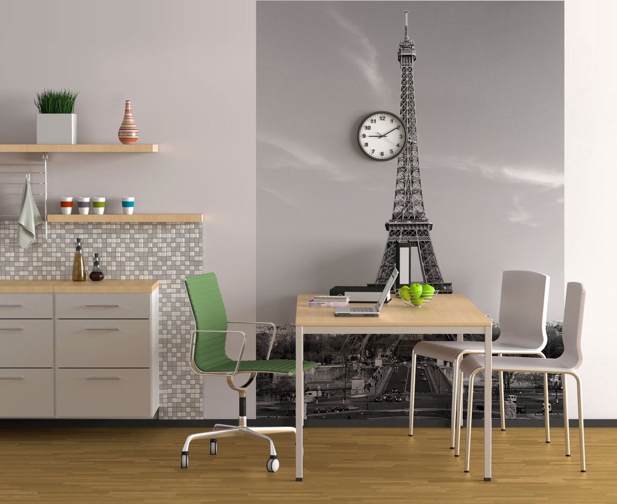 W+G Eiffeltoren - Fotobehang - 183x254cm