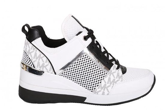 Michael Kors Sneakers Georgie Trainer - Wit | bol.com