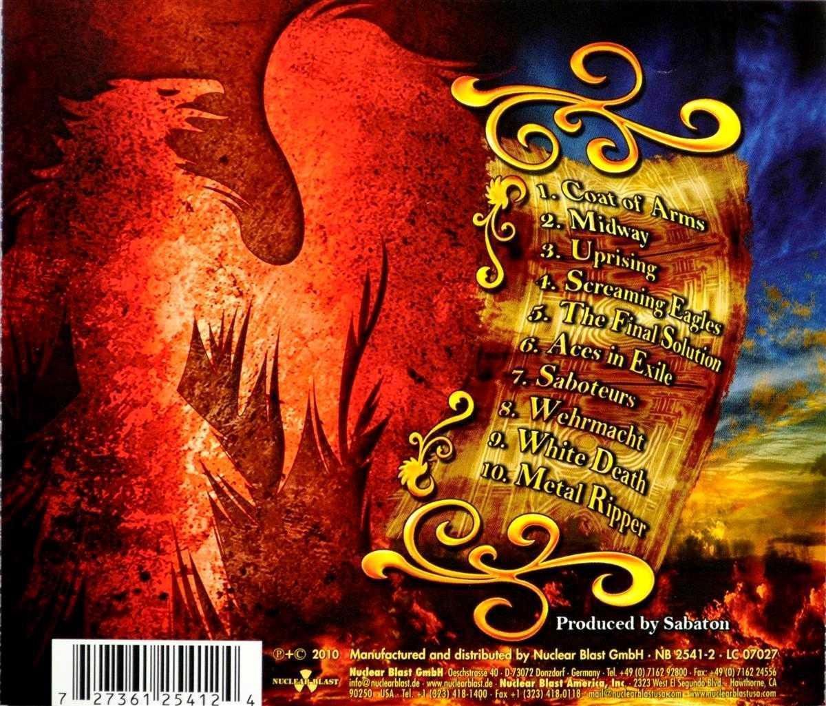Coat Of Arms, Sabaton CD (album) Muziek