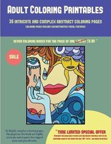 Coloring Book for Adults PDF (36 intricate and complex abstract coloring pages): 36 intricate and complex abstract coloring pages: This book has 36 abstract coloring pages that can