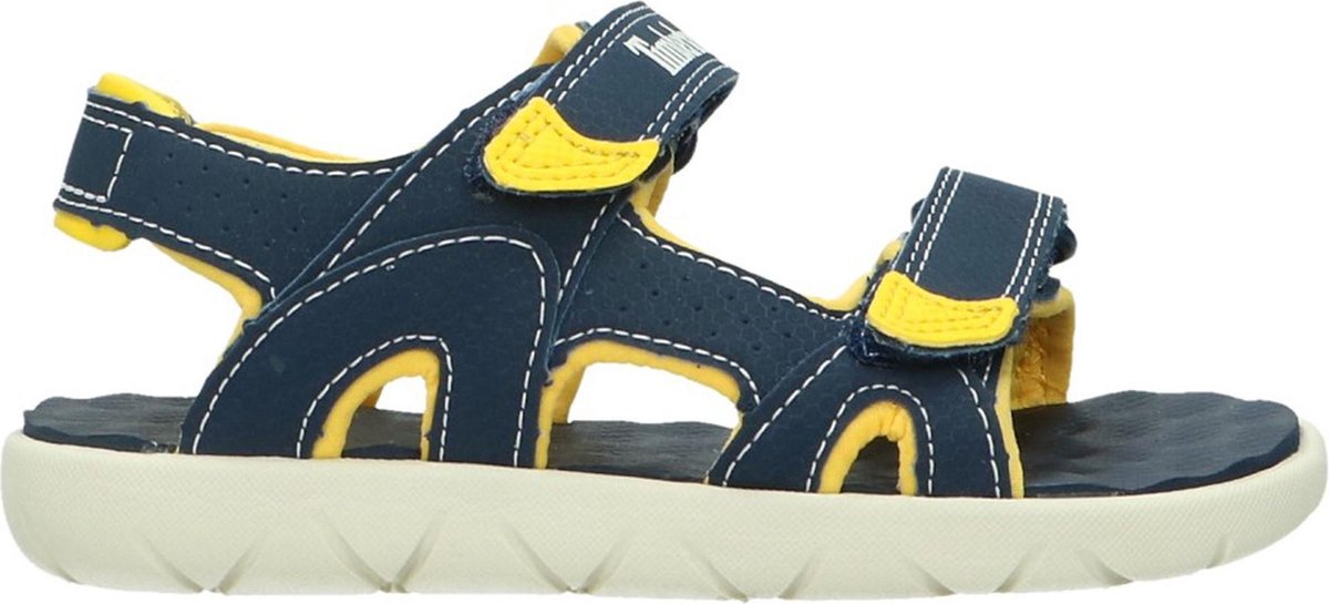 Timberland Perkins Row 2-Strap Jongens Sandalen Iris Blauw