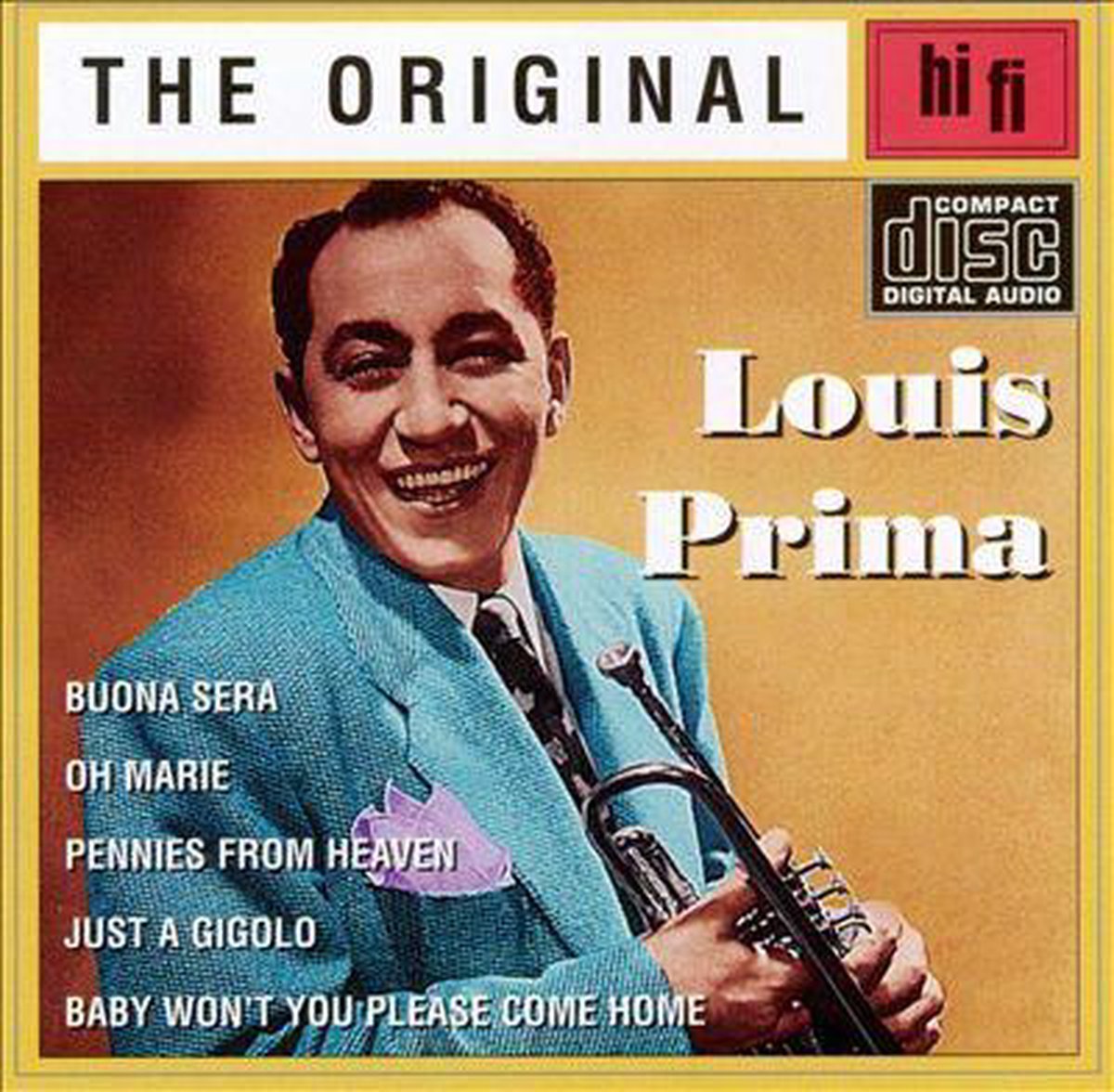 The Original Louis Prima - incl. Buona Sera, Oh Marie, Angelina, Gigolo...