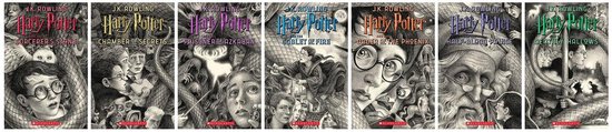 harry potter book set special edition