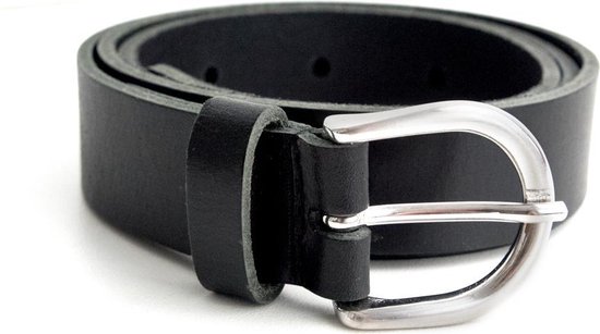 Tannery Leather Tannery Leather Ladies Belt Noir 105 cm