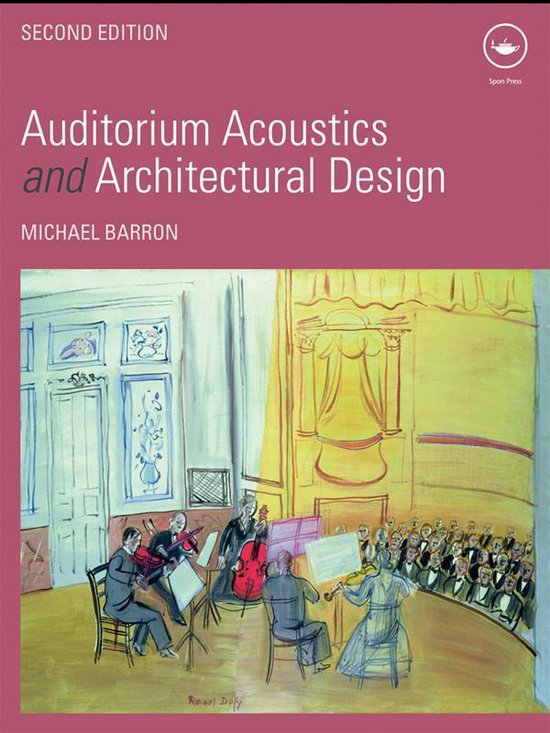 Auditorium Acoustics and Architectural Design - cover