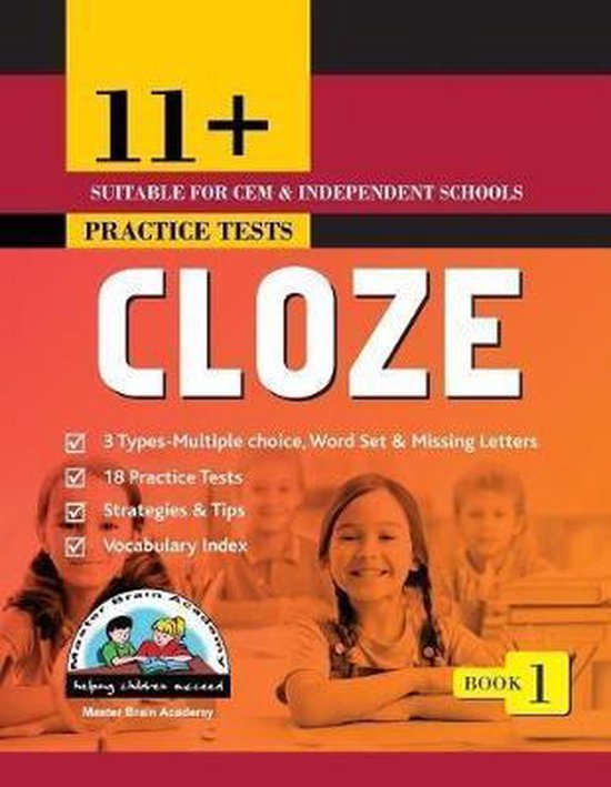 11+ Cloze - cover
