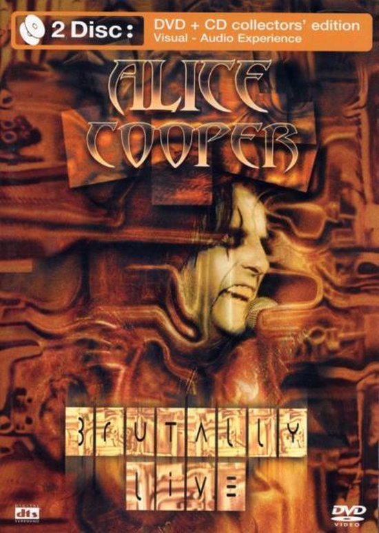 Cover van de film 'Alice Cooper - Brutally Live'