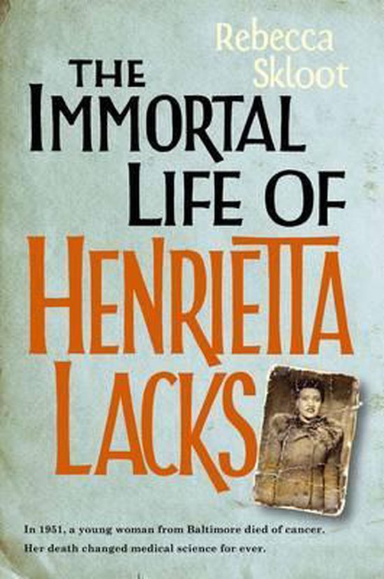 The Immortal Life of Henrietta Lacks - cover