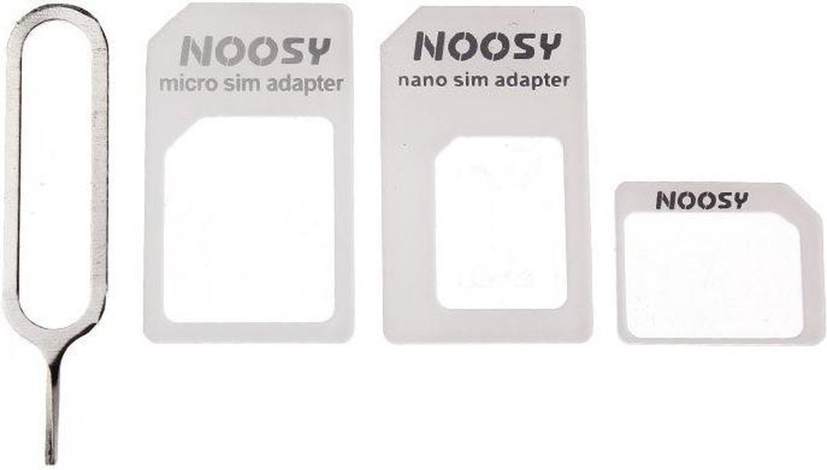 Noosy Nano Sim Adapter Kit - Electronixs