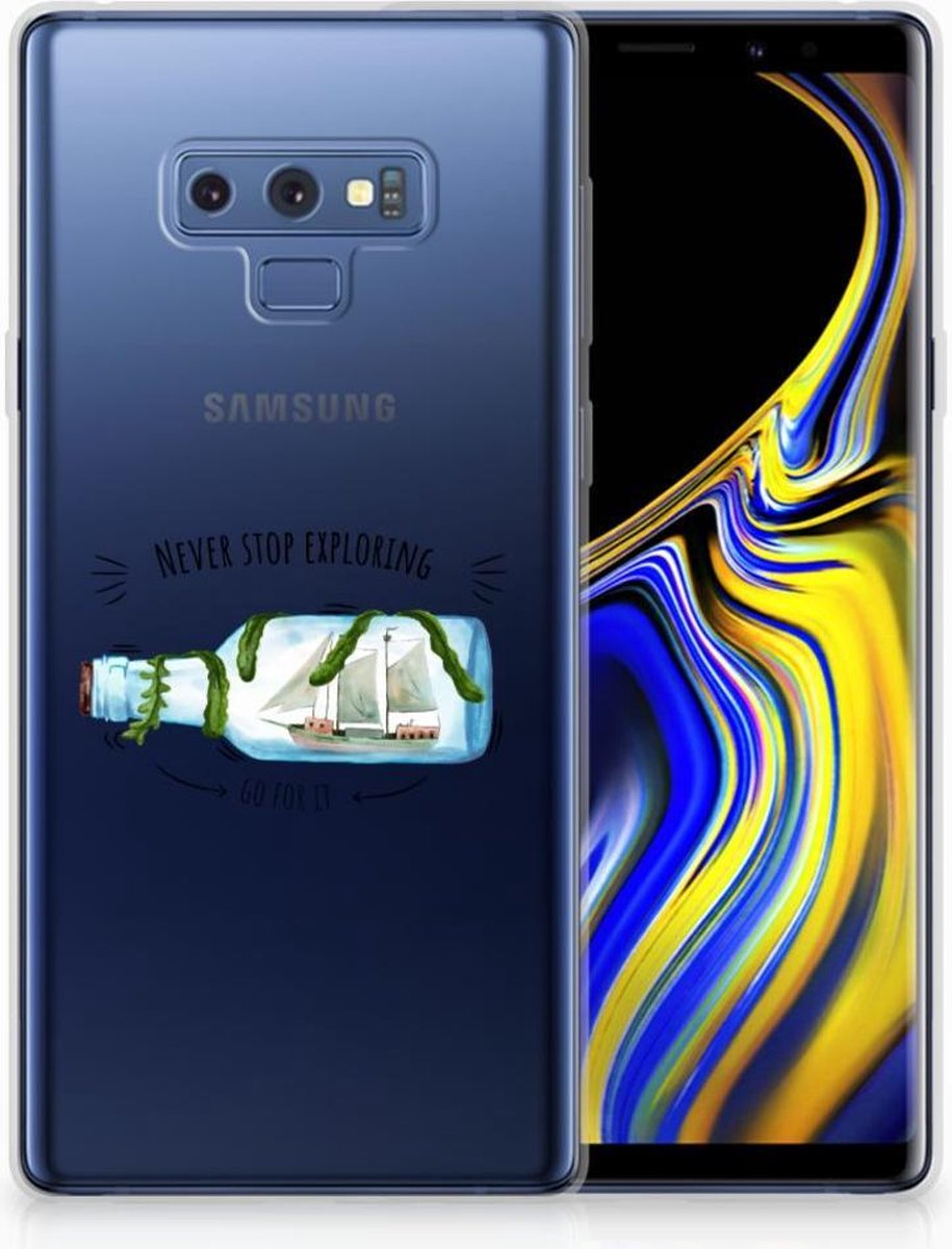 Samsung Galaxy Note 9 Telefoonhoesje met Naam Boho Bottle