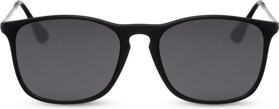 Cheapass Zonnebrillen - Wayfarer zonnebril - Goedkope zonnebril - Mat zwart