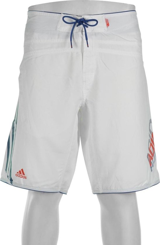 adidas Lineage Short Knee Length Zwembroek Heren Maat XXL Wit