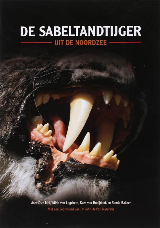 Cover van het boek 'De sabeltandtijger uit de Noordzee'