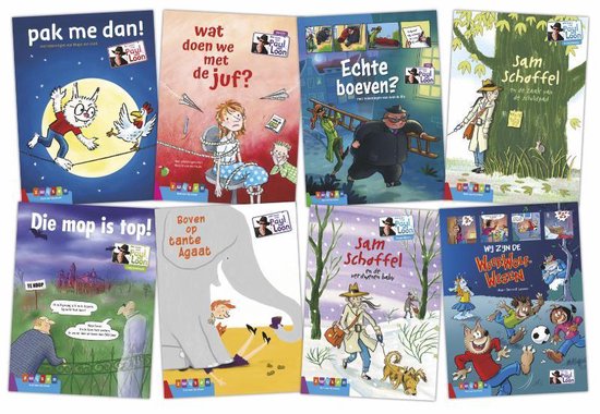 AVI-lezen met Paul van Loon - Pakket AVI-lezen met Paul van Loon (8