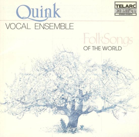 Folk Songs Of The World, Quink Vocal Quintet CD (album) Muziek
