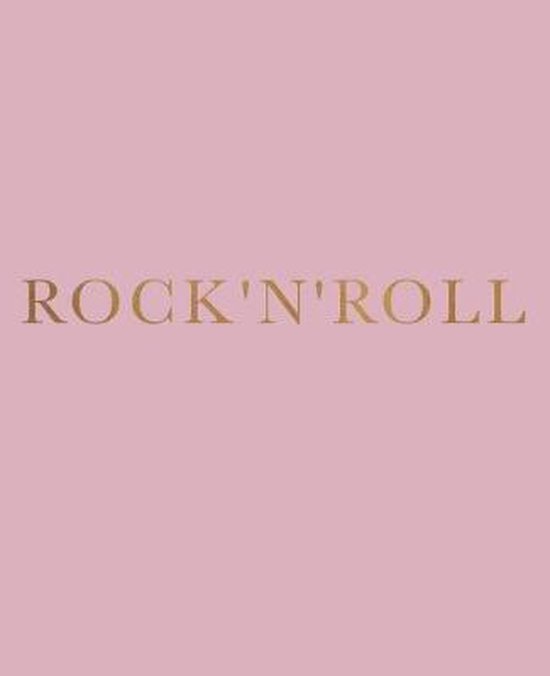 Inspirational Phrases in Blush- Rock 'n' Roll - cover