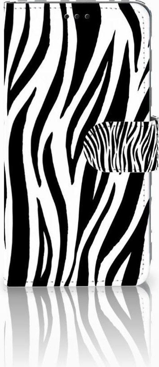 Samsung Galaxy S10 Telefoonhoesje met Pasjes Zebra