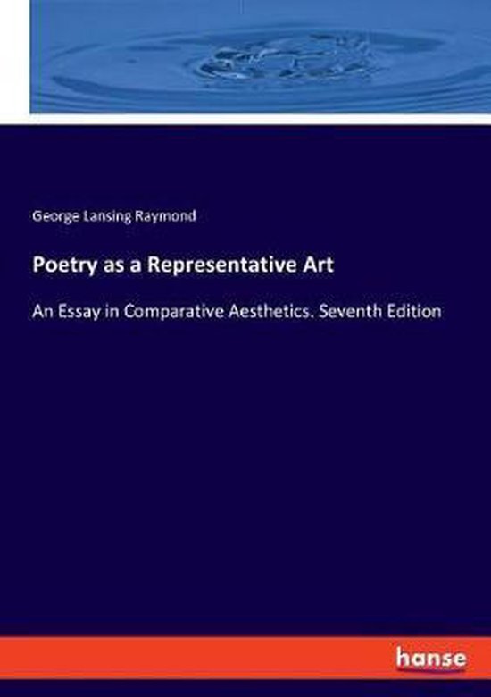 Poetry as a Representative Art - cover