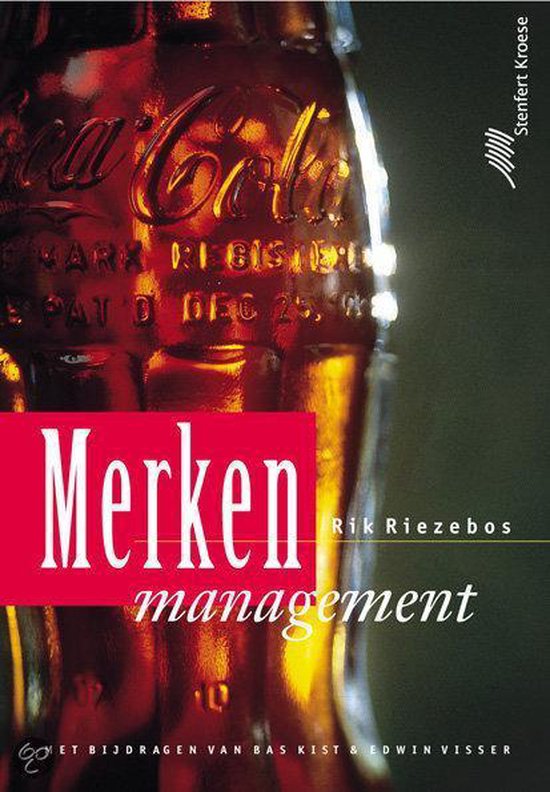 Cover van het boek 'Merkenmanagement / druk 2'
