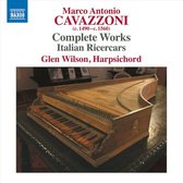 Glen Wilson - Complete Works . Italian Ricercars (CD)