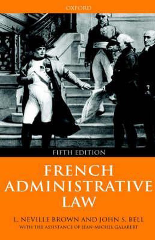 French Administrative Law - cover