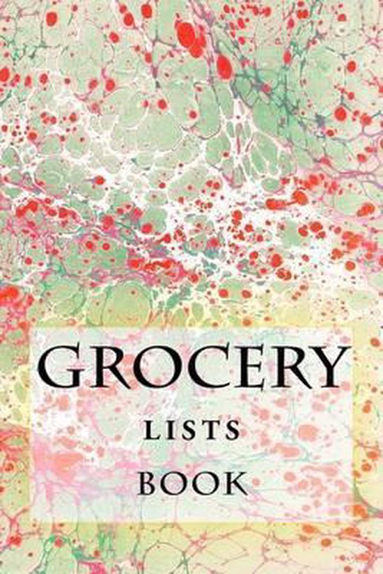 Turn Your Life Into a Book- Grocery Lists Book - cover