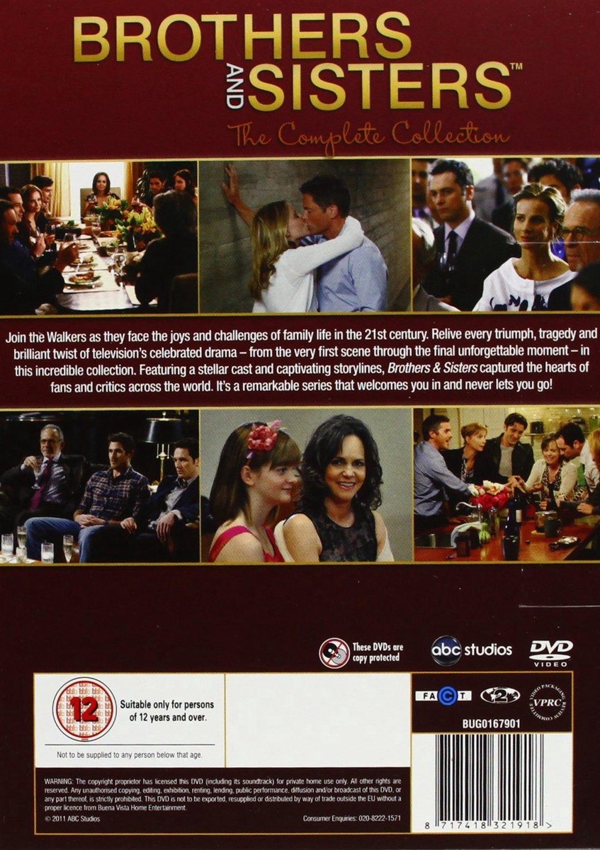 Brothers And Sisters Complete Serie (Dvd) Dvd's bol