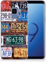 TPU Siliconen Hoesje Geschikt voor Samsung S9 Kentekenplaten