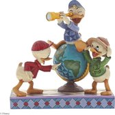 Disney beeldje - Traditions collectie - Navigating Nephews - Kwik, Kwek & Kwak