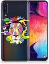 TPU-siliconen Backcase Samsung A50  Lion Color