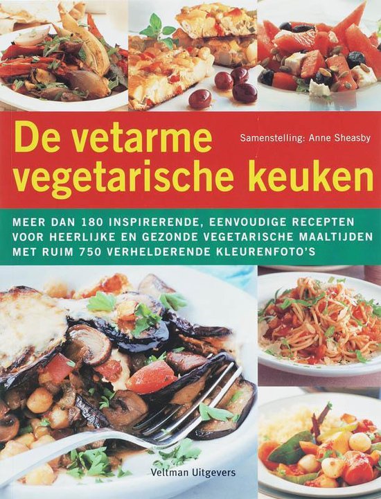 Cover van het boek 'De vetarme vegetarische keuken' van Anne Sheasby