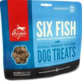 Orijen Freeze-Dried Treats Dog Six Fish - Hondensnacks - Heilbot Schol Makreel 42.5 g
