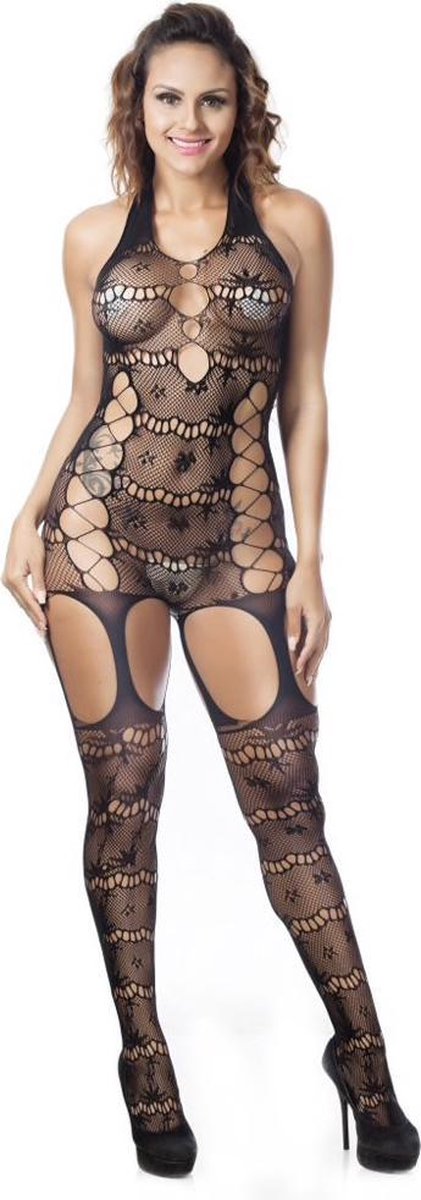 Goedkoopste Zwarte Bodystocking - Niene