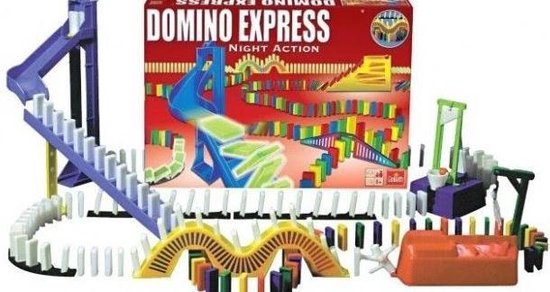 banaan parallel uitbarsting Goliath Domino Express Night Action | Games | bol.com
