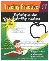 Beginning Cursive Handwriting Workbook- Tracing Practice