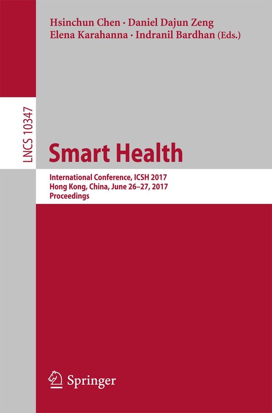 Springer Nature Proceedings Computer Science - Smart Health - cover